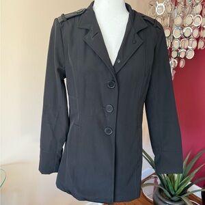 MARC NEW YORK NWOT SIZE SMALL stylish black lightweight jacket.